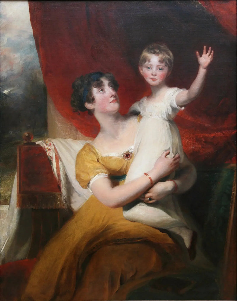 Lady Orde med datteren Anne - Thomas Lawrence