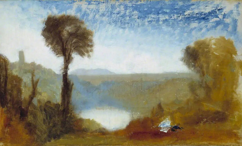 Nemi-sjøen - J. M. W. Turner