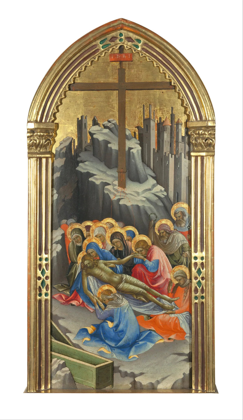 Korsfestelsen av Kristus - Lorenzo Monaco