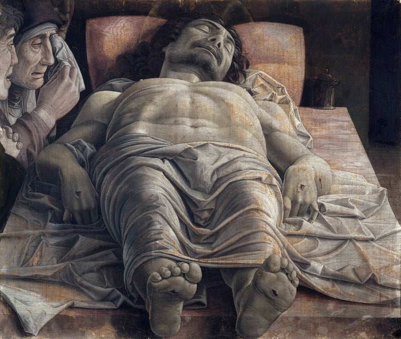 Sørgedikt over den døde Kristus - Andrea Mantegna