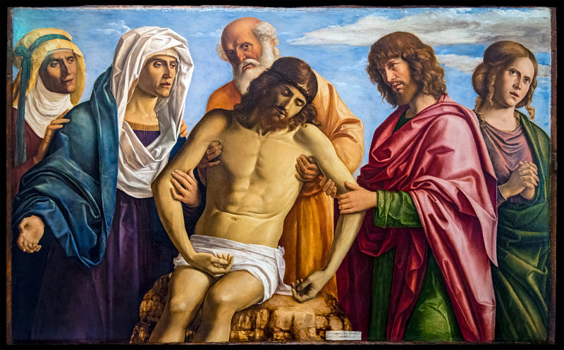 Sorg over den døde Kristus - Cima da Conegliano