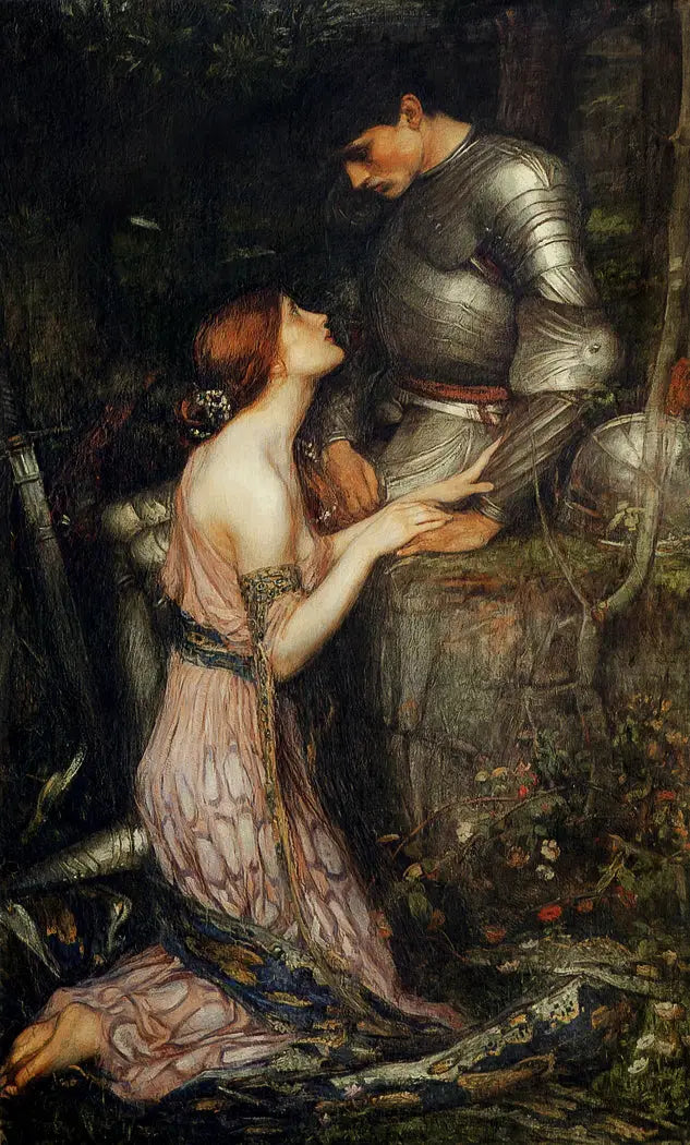Lamia og soldaten - John William Waterhouse