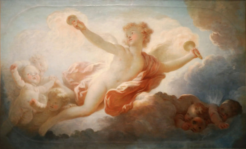 Kjærligheten omfavner universet - Jean-Honoré Fragonard