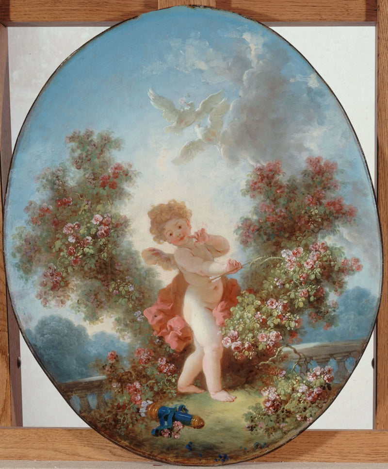 Kjærlighet i vakt - Jean-Honoré Fragonard