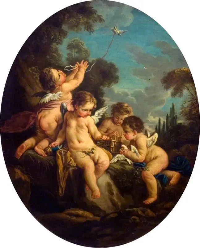 Fuglehandlerens kjærlighet - François Boucher