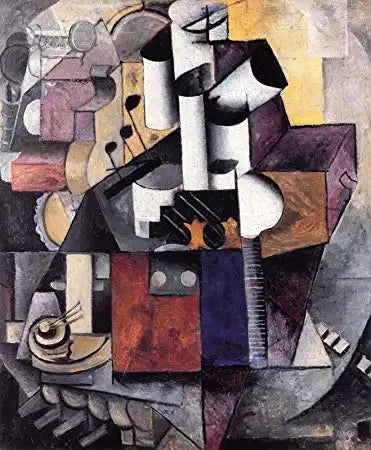 Lampe / Musikkinstrumenter - Kazimir Malevich