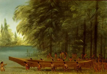 Lansering av en kano - Nayas-indianere - George Catlin

Source:
Lancement d'un canoë - Indiens Nayas - George Catlin