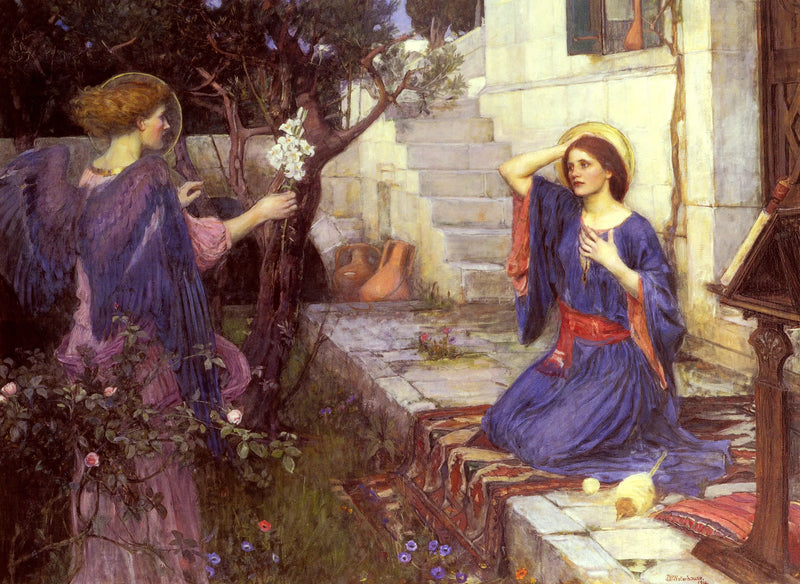 'Annonceringen - John William Waterhouse'