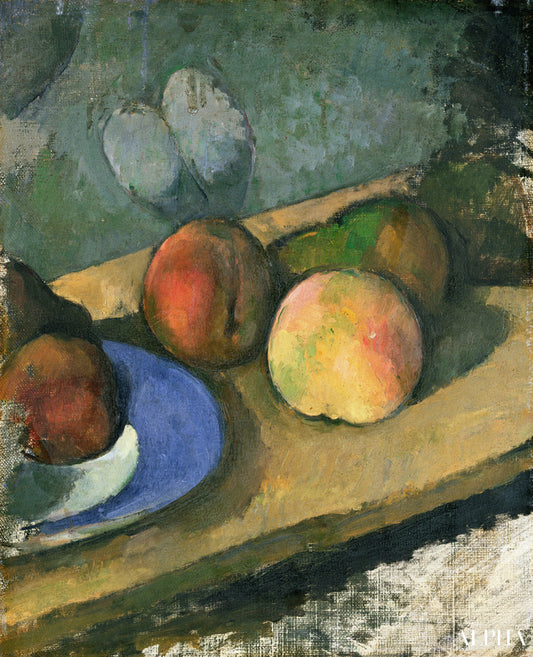 L'assiette bleue - Paul Cézanne - Reproductions de tableaux et peintures haut de gamme