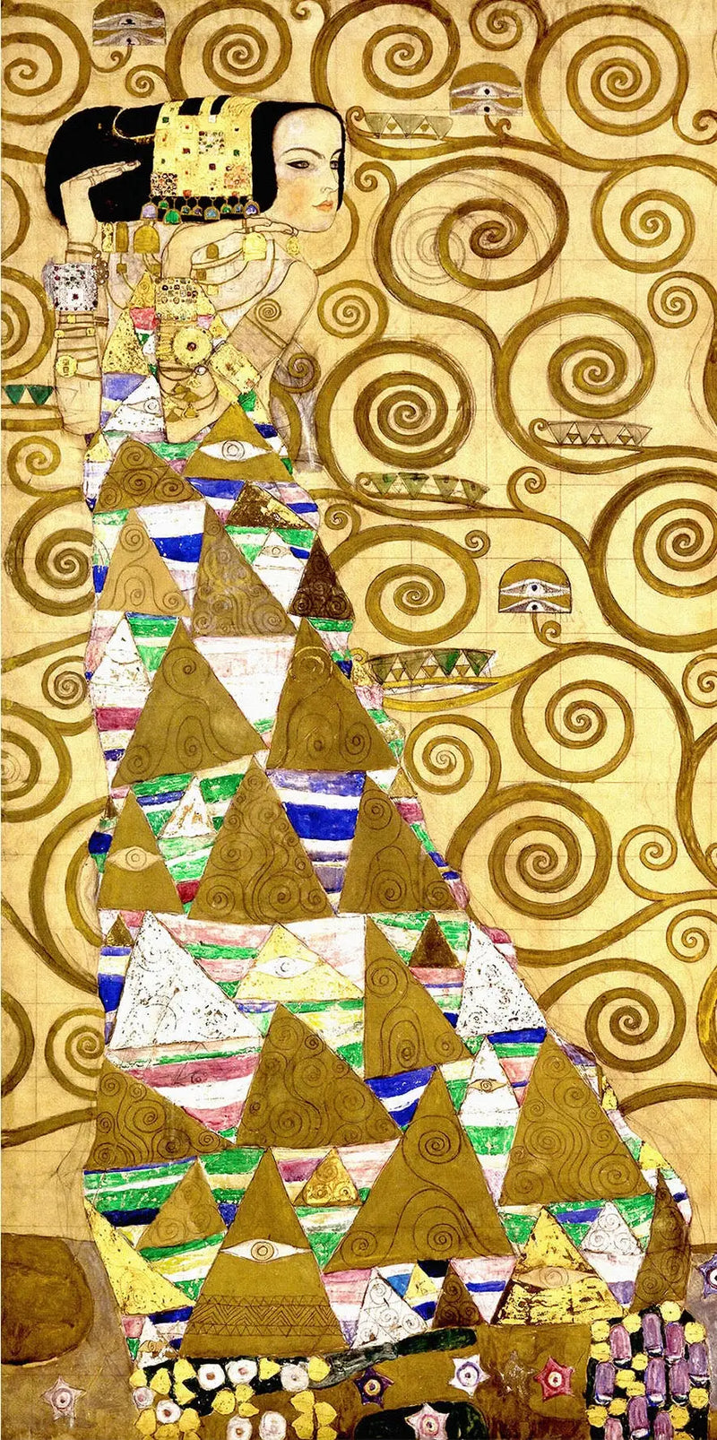 Ventetiden - Gustav Klimt