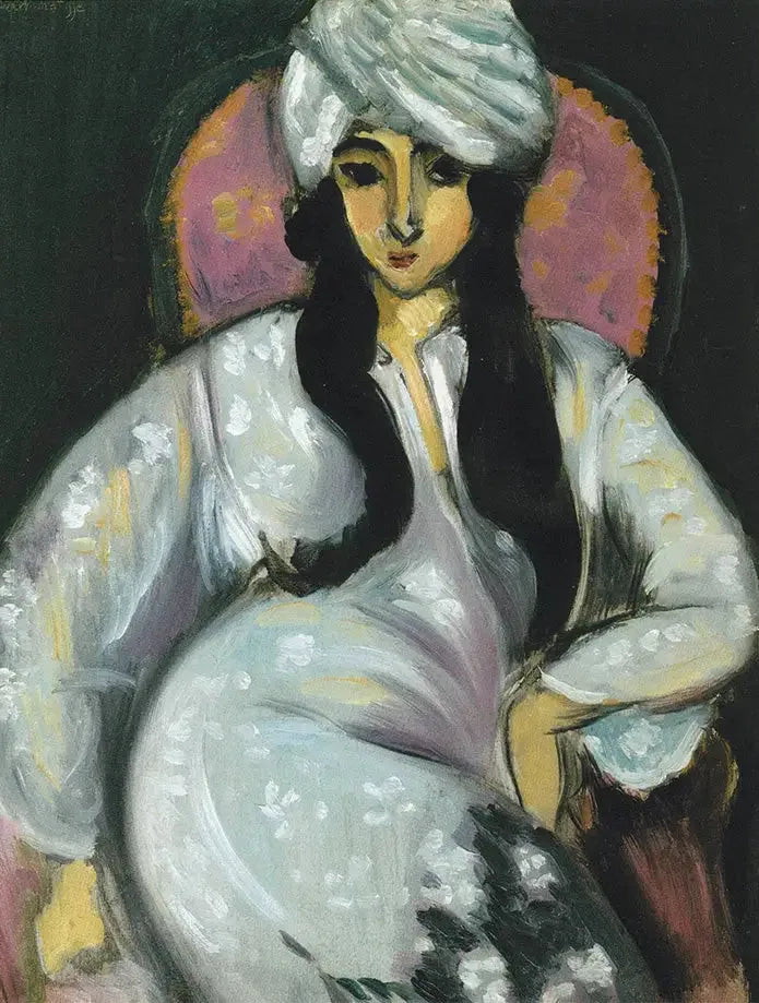 Laurette med hvit turban - Henri Matisse