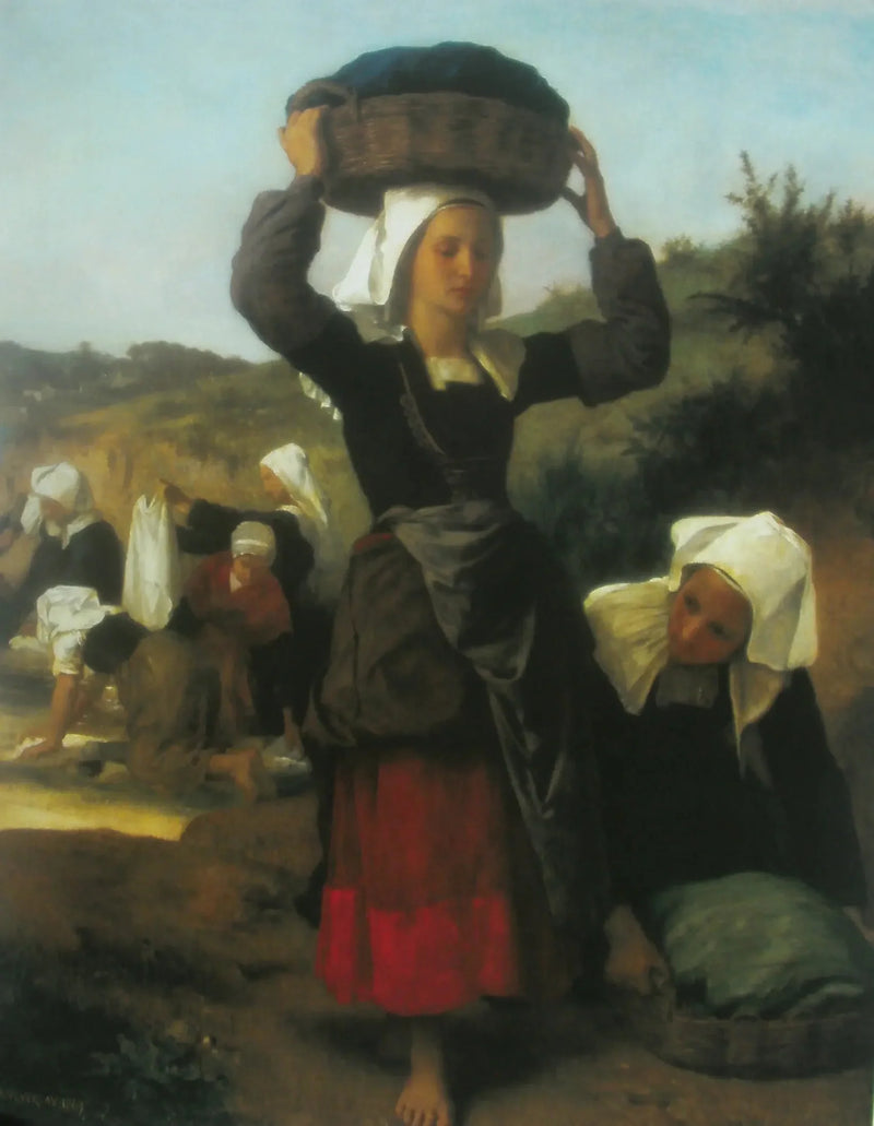 Vaskekoner fra Fouesnant - Bouguereau