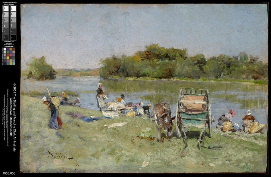 lavendières - Giovanni Boldini