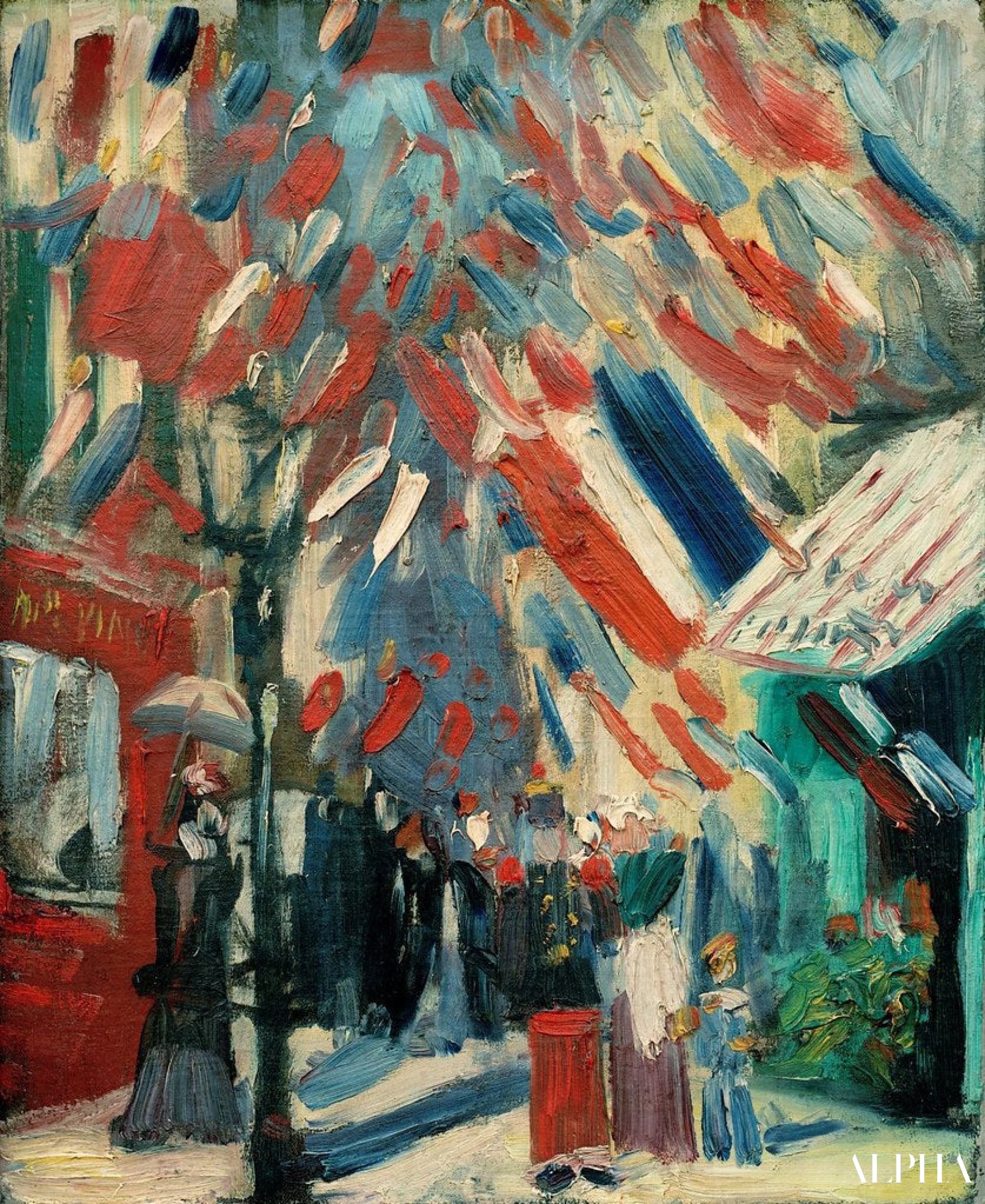 Le 14 Juillet - Van Gogh - Reproduksjoner av malerier og høykvalitets malerier