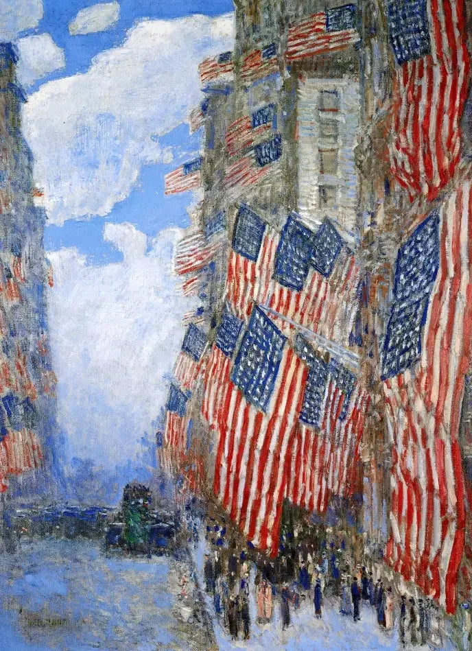 4. juli 1916 - Childe Hassam

Source:
Le 4 juillet 1916 - Childe Hassam