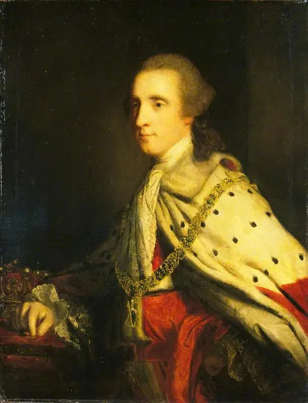 Den 4. hertugen av Queensberry (« Old Q ») i rollen som greve av March - Joshua Reynolds