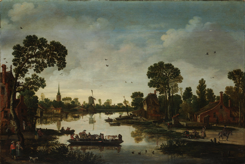Le Bac - Esaias van de Velde