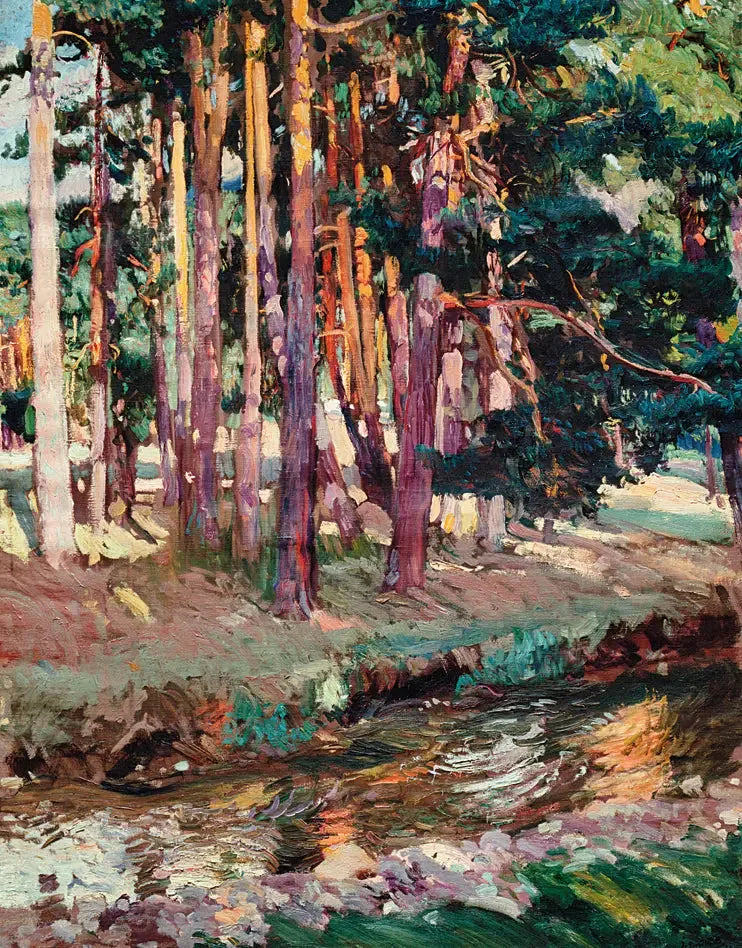 Dronningens bad, Valsaín - Joaquín Sorolla