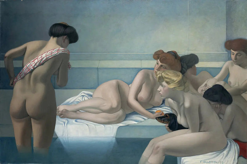Det tyrkiske badet - Félix Vallotton

Source:
Le Bain turc - Félix Vallotton