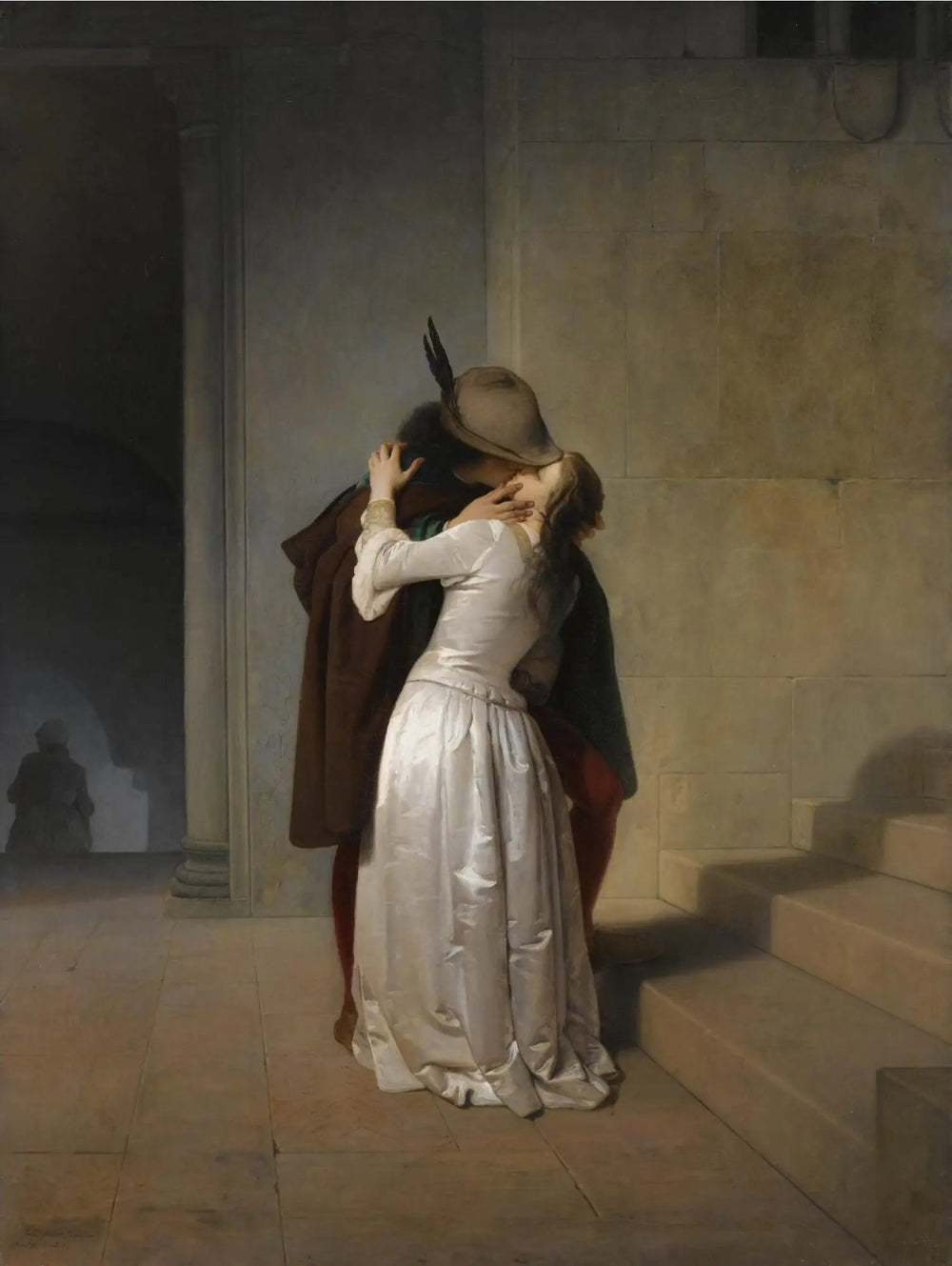 Le baiser - Francesco Hayez image 1 reproduction d’œuvre d’art à l’huile