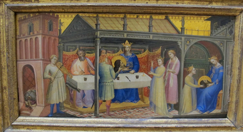 Hérodes festmåltid - Lorenzo Monaco