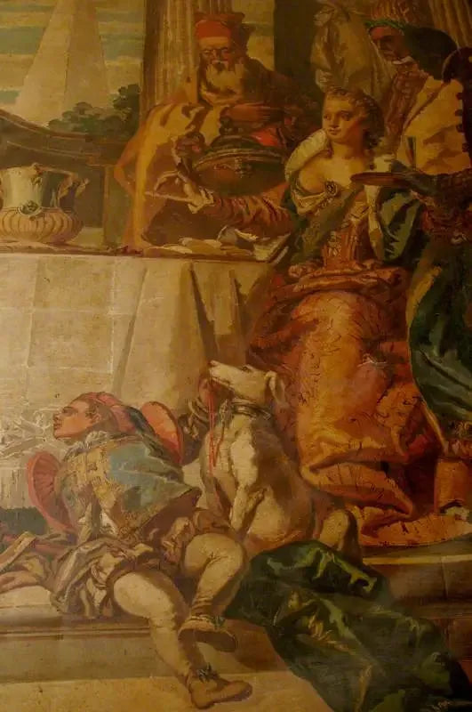 Kleopatras festmåltid (detalj) - Giovanni Battista Tiepolo