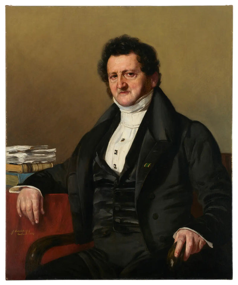 Bankmannen David Seligmann, Freiherr von Eichthal - Franz Xaver Winterhalter

Source:
Le banquier David Seligmann, Freiherr von Eichthal - Franz Xaver Winterhalter