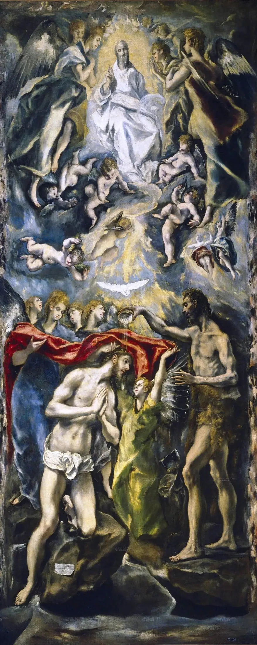 Dåpen av Kristus - El Greco