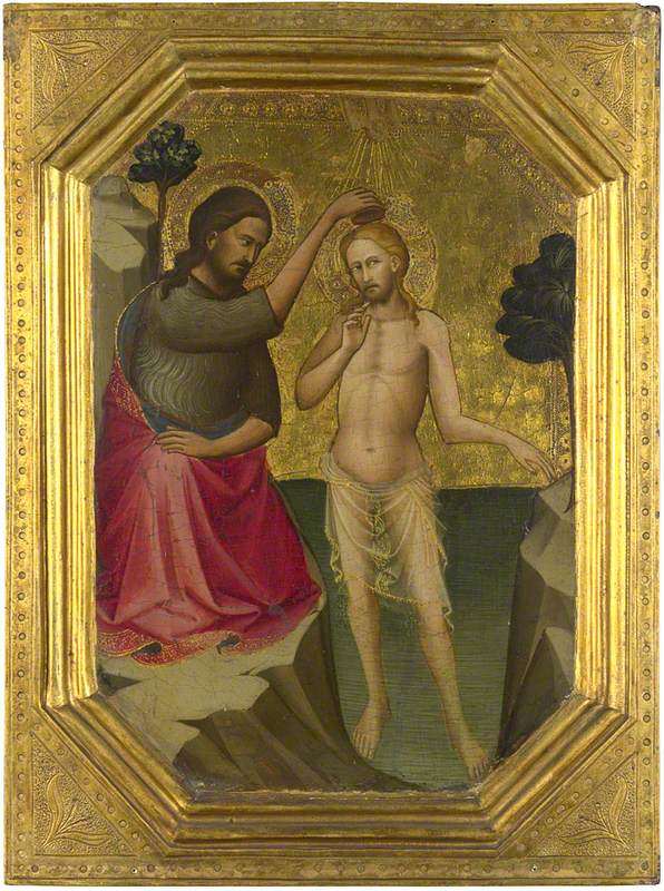 Dåpen til Kristus - Lorenzo Monaco