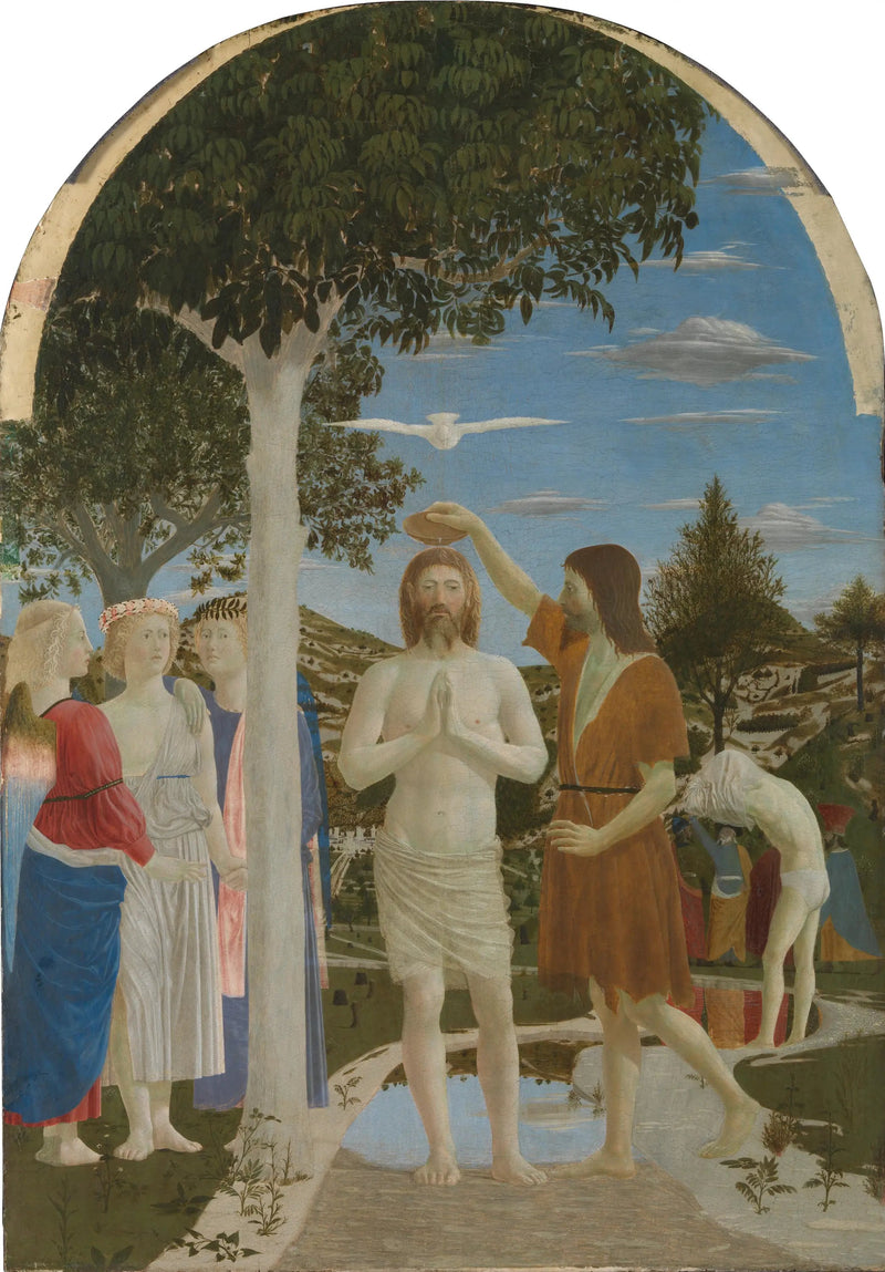 Dåpen av Kristus - Piero della Francesca