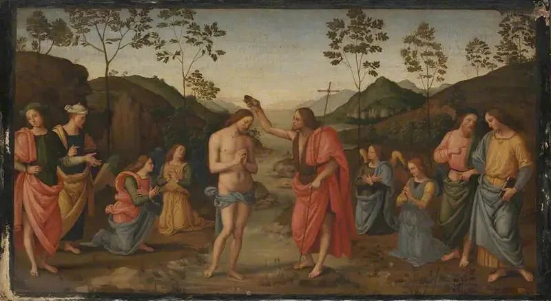Dåpen av Kristus - Pietro Perugino