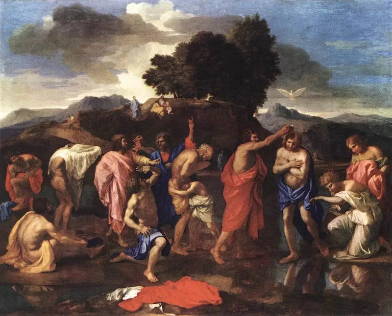 Dåpen - Nicolas Poussin