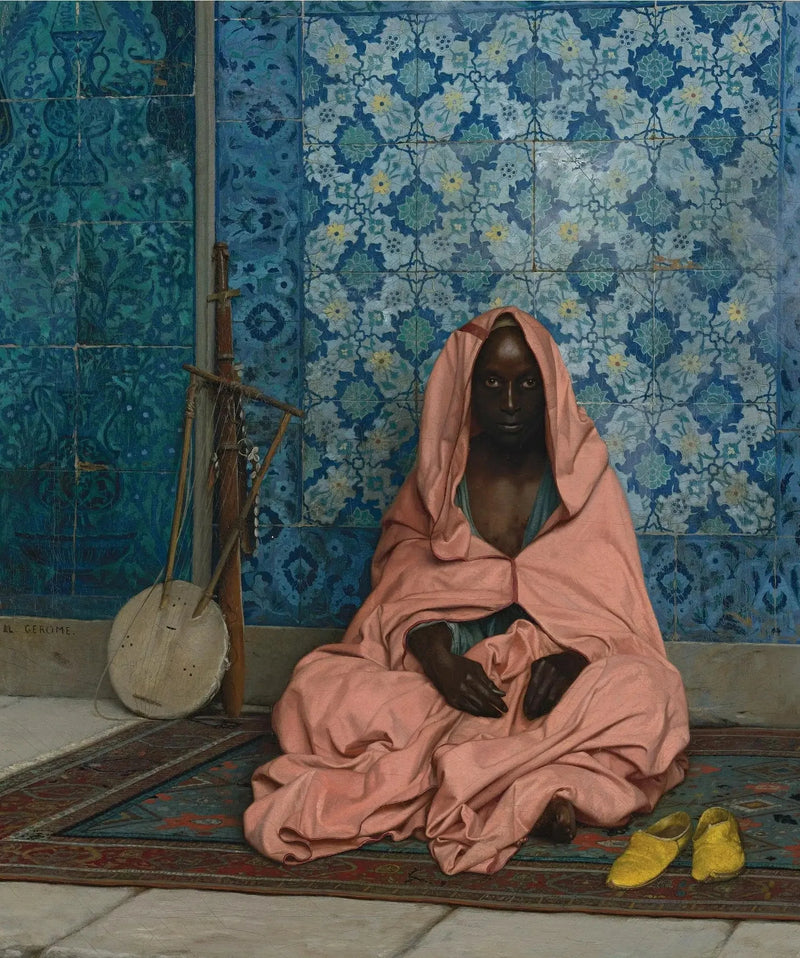 Den svarte barden - Jean-Léon Gérôme