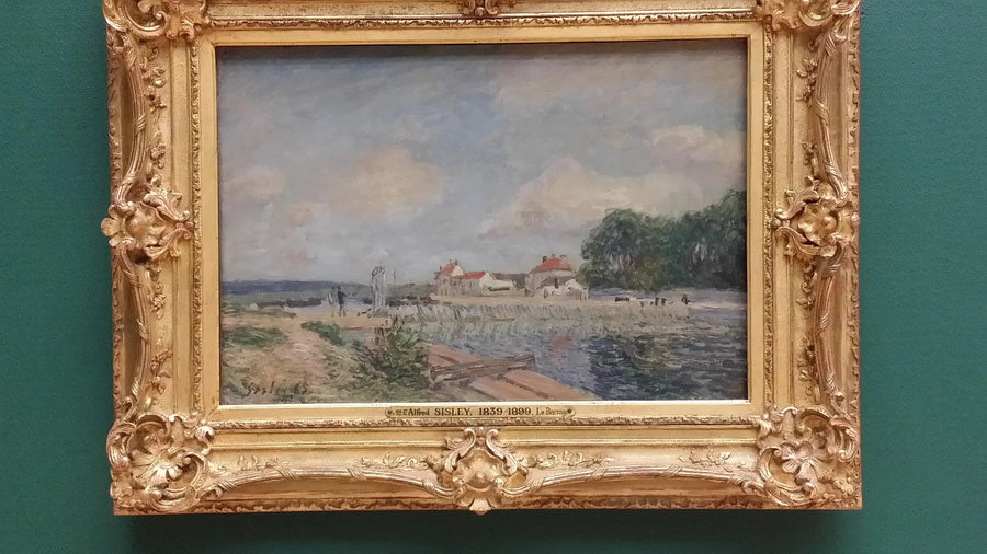 Demningen - Alfred Sisley