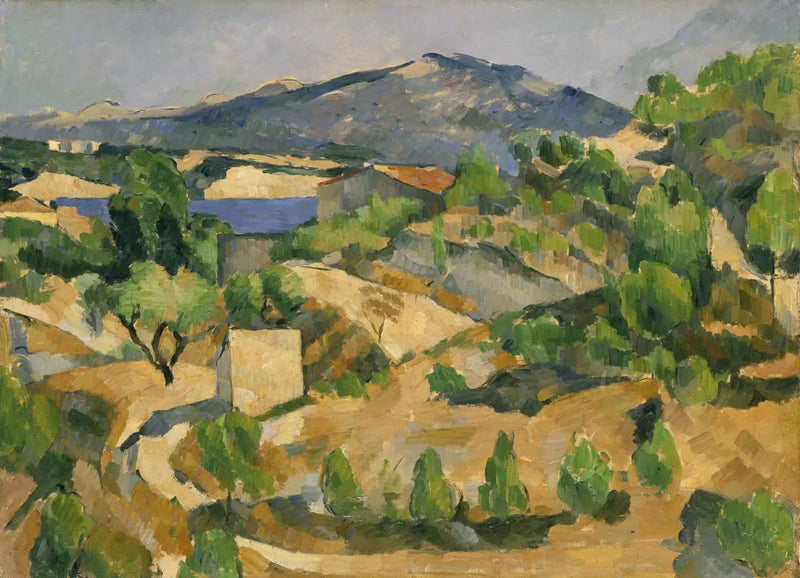 Demningen til François Zola - Paul Cézanne