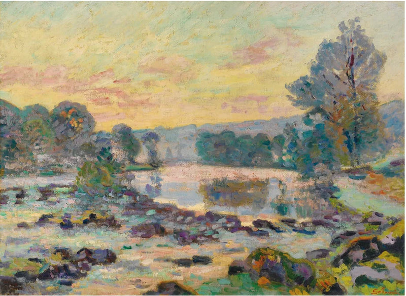 Génétin-demningen, Crozant - Armand Guillaumin