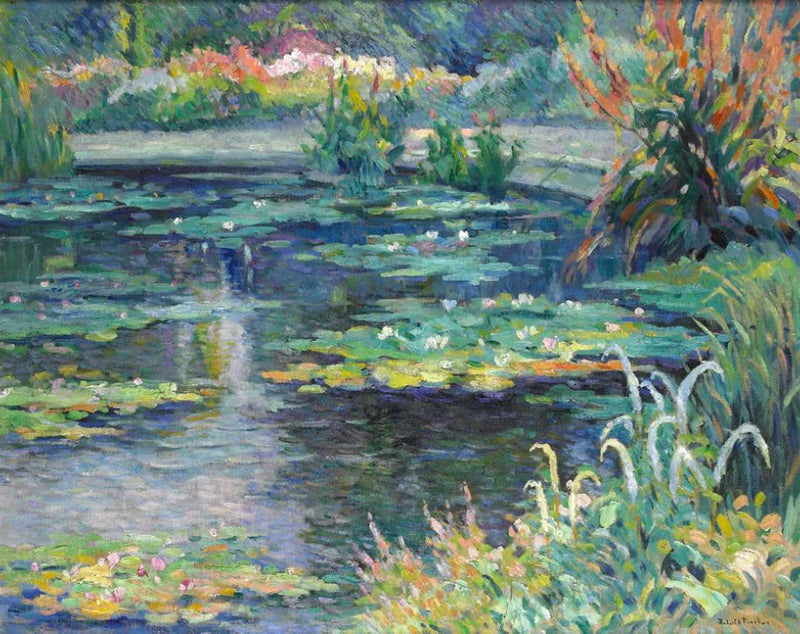 Nymfeasdammen - Robert Antoine Pinchon