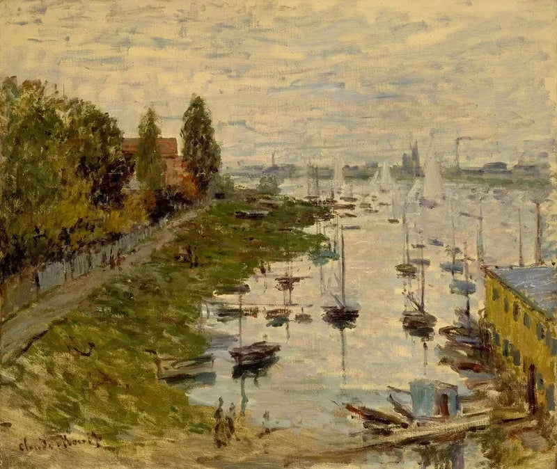 Argenteuil-bassenget W335 - Claude Monet