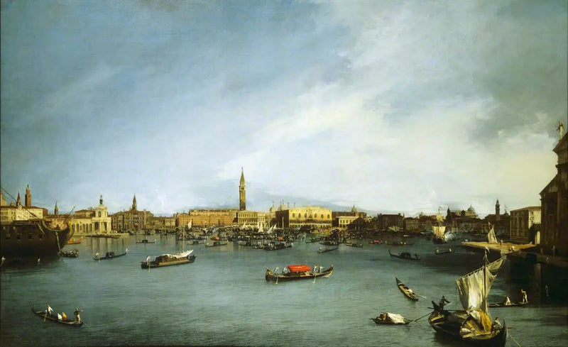 Saint-Marc-bassenget, Venezia, sett fra Giudecca - Canaletto

Source:
Le Bassin de Saint-Marc, Venise, vu de la Giudecca - Canaletto
