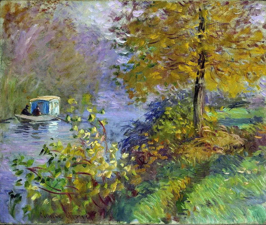 Atelierbåten - Claude Monet