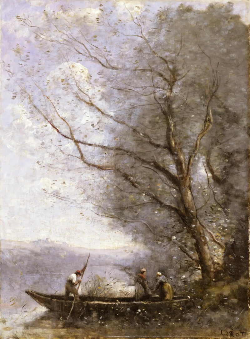 Le Båtbyggeren - Jean-Baptiste Camille Corot