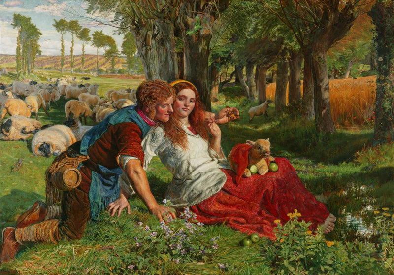 Le Mercenaire-gjeteren - William Holman Hunt