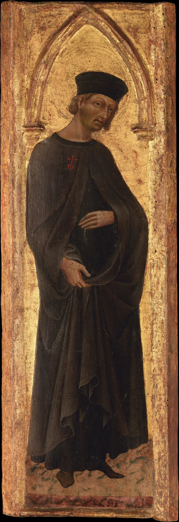 Den salige Andrea Gallerani (død i 1251) - Giovanni di Paolo
