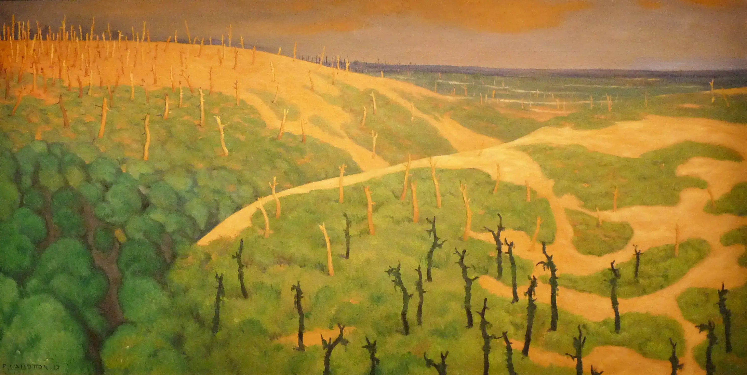 Le Bois de la Gruerie et le Ravin des Meurissons - Félix Vallotton - Alpha Reproduction