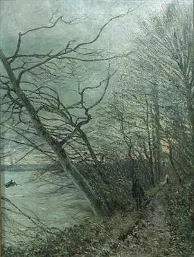 Klippenes skog - Alfred Sisley