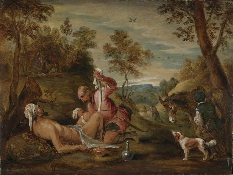 Den gode samaritanen (etter Francesco Bassano) - David Teniers den Yngre

Source:
Le Bon Samaritain (d'après Francesco Bassano) - David Teniers le Jeune