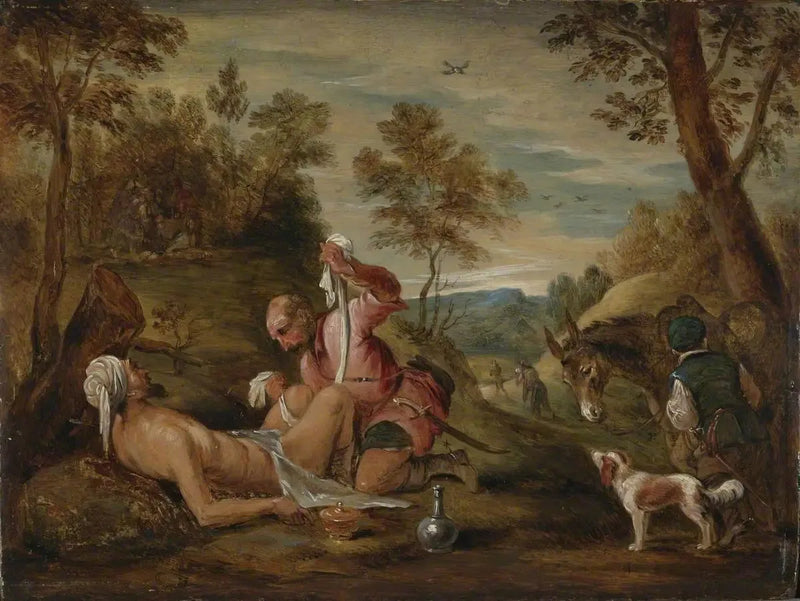 Den gode samaritanen (etter Francesco Bassano) - David Teniers den Yngre

Source:
Le Bon Samaritain (d'après Francesco Bassano) - David Teniers le Jeune