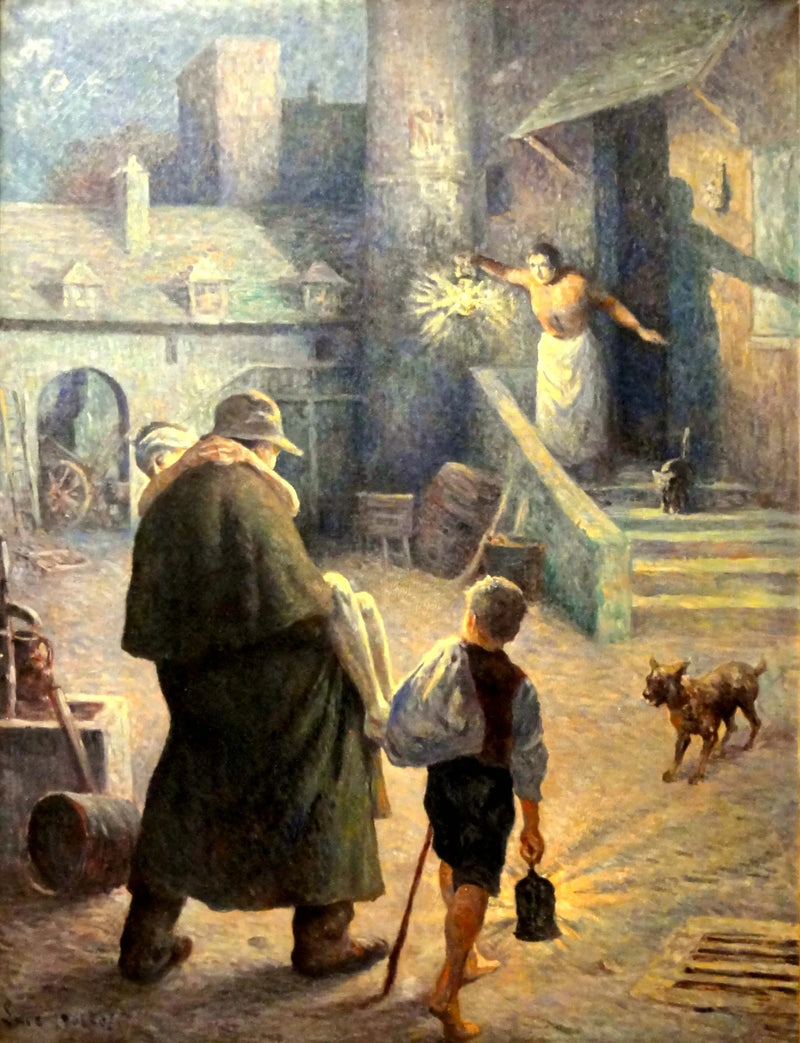 Den gode samaritan - Maximilien Luce