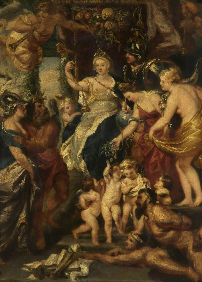 Regentskapets lykke - Peter Paul Rubens