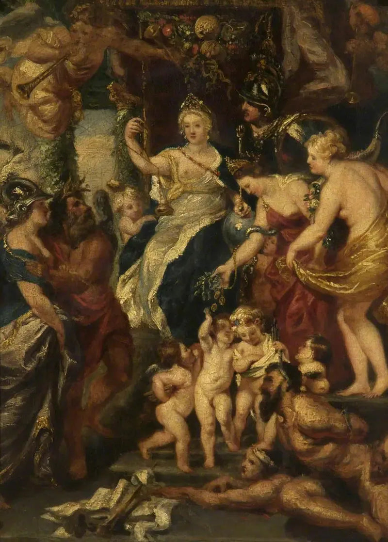 Regentskapets lykke - Peter Paul Rubens